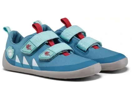 Dětské barefoot boty Affenzahn Sneaker Cotton Lucky Shark