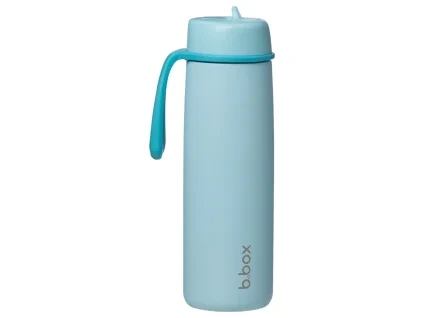 Nerezová termolahev s brčkem 690 ml - lagoon