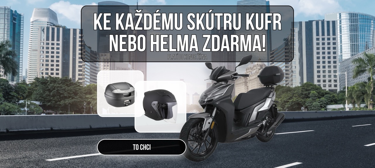 helma a kufr od konce října