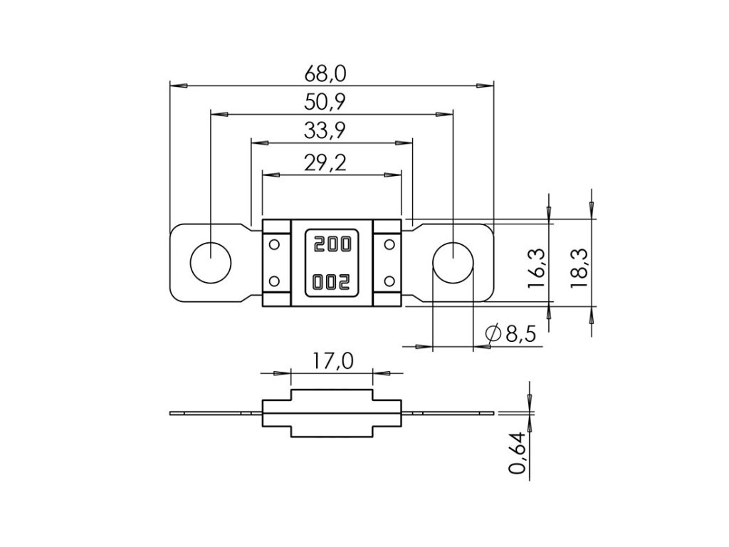 Maxi pojistka rozmery 6