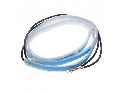 LED pásek, dynamické blinkry oranžová / poziční světla bílá, 60 cm