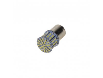 LED BA15s bílá, 12V, 50LED/3014SMD