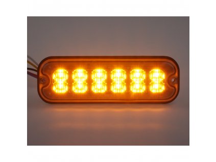 PREDATOR 12x4W LED, 12-24V, oranžový, ECE R65