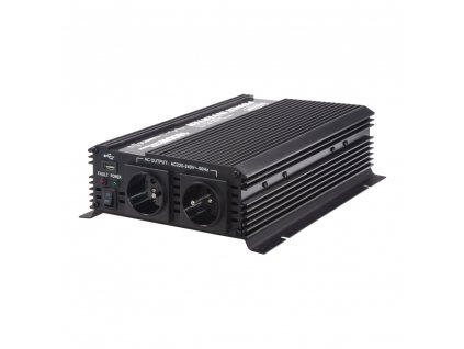 Měnič napětí z 24/230V + USB, 1600W