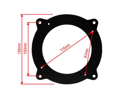 Adapter repro 100 130mm rozmery 8