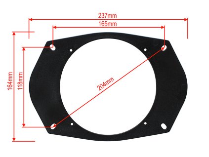 Adapter repro 165mm rozmery 9