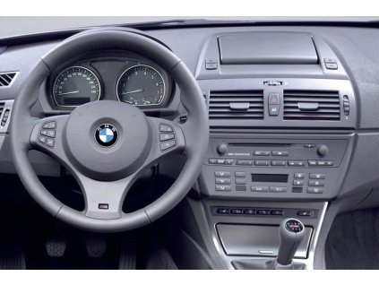 BMW X3 E83 1 2004 8 2010 interier s OEM autoradiem