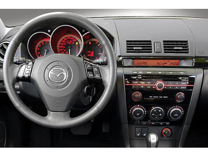 MAZDA 3 BK 10 2003 4 2009 interier s OEM autoradiem 3