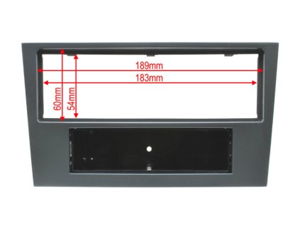 Ramecek autoradia Opel Astra velikost otvoru 2