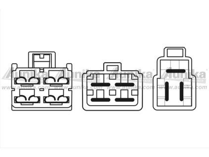 ISO adaptér pro autorádia Suzuki