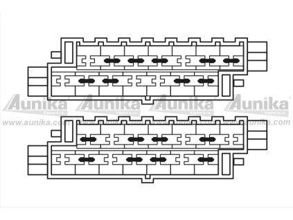 ISO adaptér pro autorádia