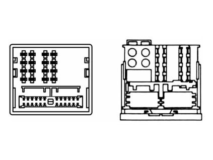 Pohled na konektor 10
