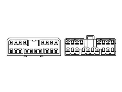 Adaptér pro HF sadu Daewoo / SsangYong