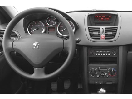 PEUGEOT 207 5 2006 6 2012 interier s OEM autoradiem 3