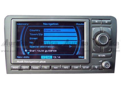 AUX vstup pro navigace Audi RNS-E