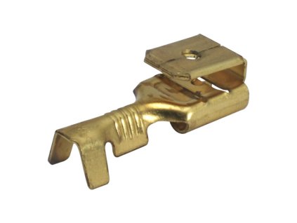 Konektor dutinka 6 3mm s odbockou 27