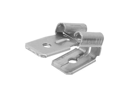 Konektor dutinka 6 3mm s odbockou 2x kolik 10