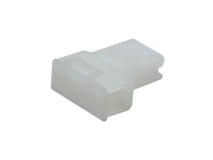 Kryt dutinky 6,3mm bílý