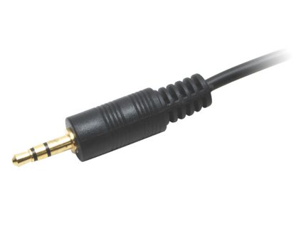 JACK samec 3 5 s kabelem detail konektoru 6