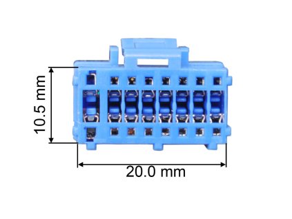 OEM kabely autoradii Pioneer AVIC X1 detail konektoru