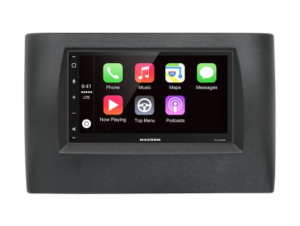 Ramecek s instalovanym autoradiem 14