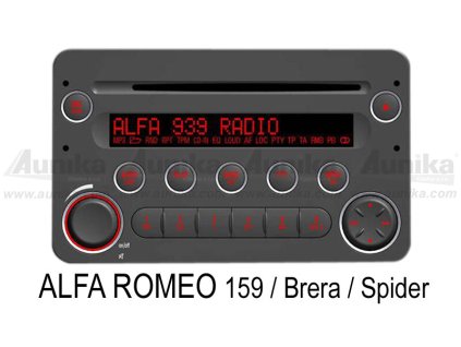 Alfa 159 autoradio Grundig SB05 9