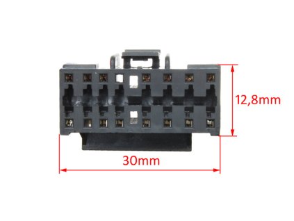 Kabel autoradia Clarion detail konektoru 7