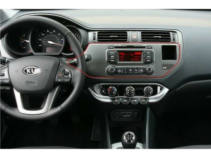 Ramecek autoradia Kia Rio III 9 11 umisteni v automobilu 12