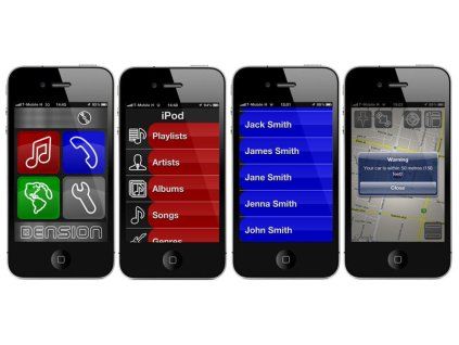 Dension Hands free sada pro iPhone
