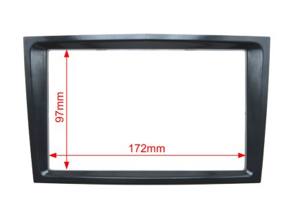 Instalacni sada 2DIN Opel rozmery 29