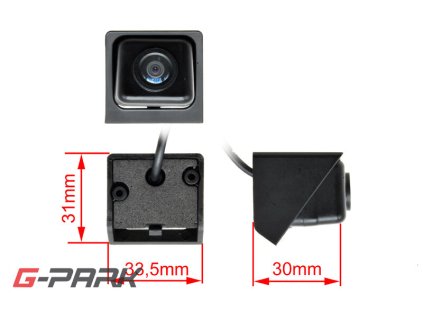 CCD parkovaci kamera Ssang Yong Korando 11 rozmery 3