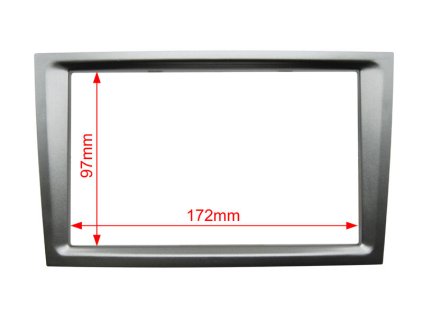 Instalacni sada 2DIN Opel rozmery 35