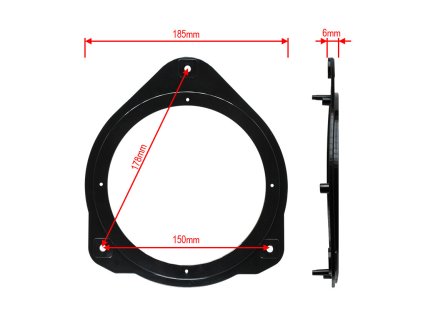 Adapter repro 165mm Audi A1 18