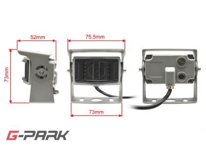 Univerzalni zadni parkovaci kamera rozmery 48