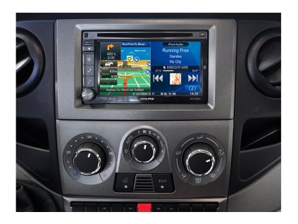 Instalacni sada 2DIN Iveco Daily 2006 s instalovanou navigaci 7