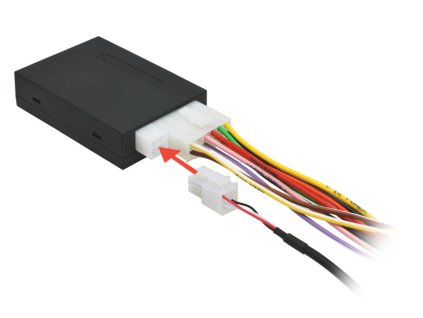 Adapter pro ovladani na volantu Alfa Fiat Lancia Iveco misto pripojeni propojovaciho kabelu k insyalovane jednotce