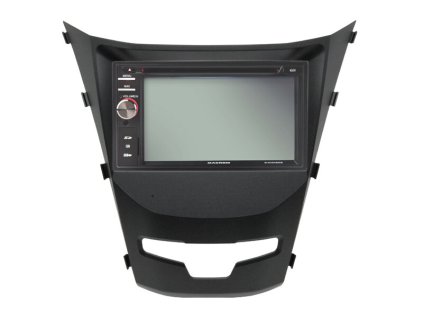 Ramecek 2DIN autoradia SsangYong Korando II 13 s vestavenou navigaci Macrom