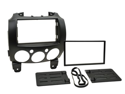 Ramecek 2DIN autoradia Mazda 2 07 obsah baleni