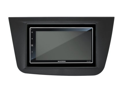 Ramecek 2DIN radia Seat Toledo Altea s vestavenou navigaci Macrom 17