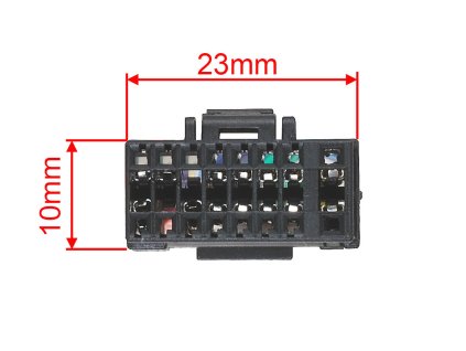 OEM kabely autoradii Alpine rozmery 9