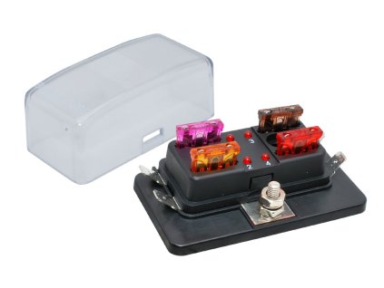 Pojistkove pouzdro pro 4 pojistky 17