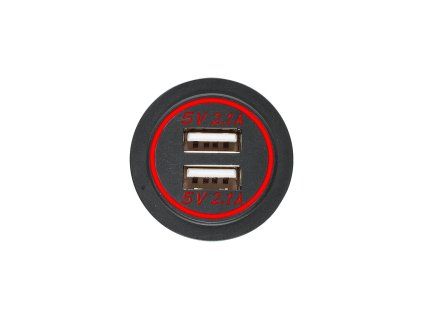 Adaptér 12V -> 2x USB 5V / 4,2A