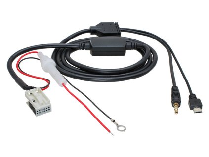 AUX a micro USB adapter VW skoda 14