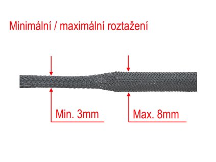 Ochranny oplet 4mm rozmery 82