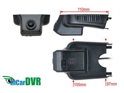 DVR kamera Mercedes R rozmery 5