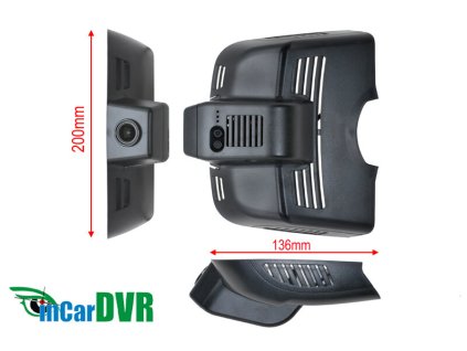 DVR kamera Mercedes E rozmery 5