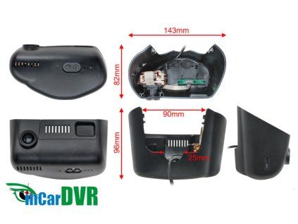 DVR kamera Jeep Cherokee