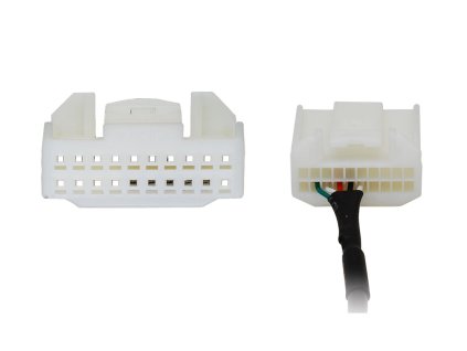 AUX vstup pro OEM autoradia Toyota detail konektoru 13