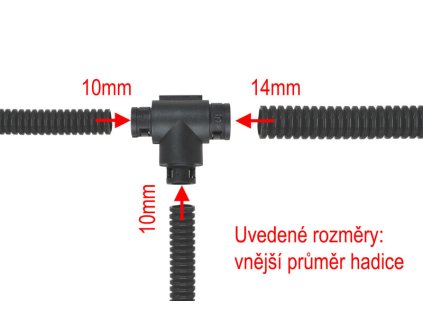 T spojka 10x7 5x7 5 5