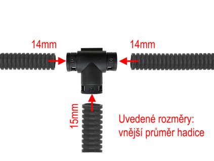 T spojka 10x13x10 5